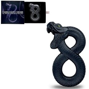 investičné strieborne mince - Black mamba 2oz - 3
