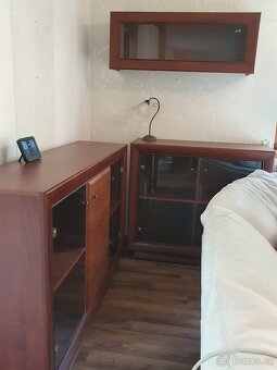 Nábytek do obýváku, barva ořech - 3