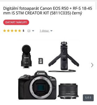 Fotoaparát Canon EOS R50 - 3