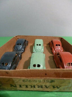 6 Märklin VW Pretzel Beetle v dealerské krabici 55199 cca 19 - 3