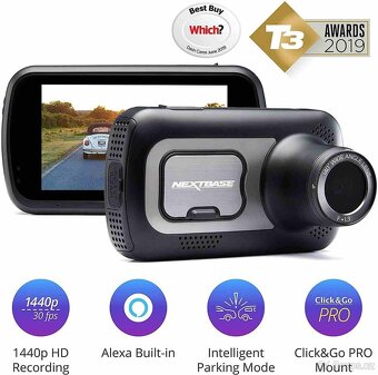 Top AUTO-KAMERA s kvalitním záznamem, nový kus, NEXTBASE 522 - 3