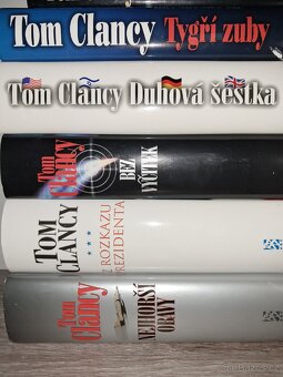 Knihy- Tom Clancy - 3