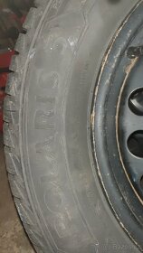 4ks nové zimní pneu 195/65 R15 včetně disků - 3