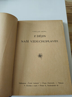 Z dějin naší vzuchoplavby, Václav Rypl - 3