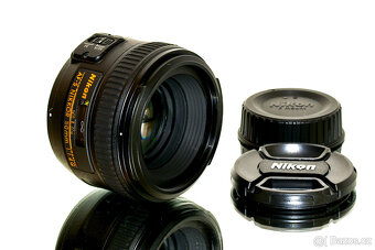 Nikon AF-S Nikkor 1,4/50mm G 9-lamelový + UV TOP STAV - 3