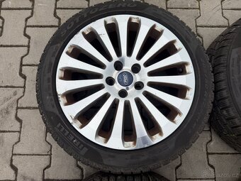 4x al kola 5x108 17 + pneu zimní 205/50 R17 - 3