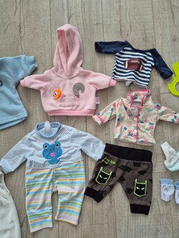 Oblečení na panenku Baby Born 43 cm kluk mix - 3
