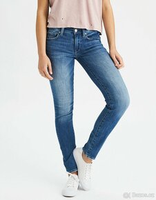 Modré rifle AMERICAN EAGLE vel. 28/34 - 3