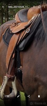 Westernové barelové sedlo - 3
