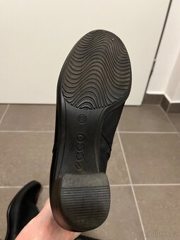 ECCO dámské kožené kozačky - 3