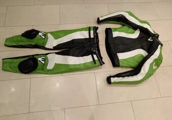 PSí Hubík-Pánská Dámská kožená moto kombinéza, dvoudílná - 3