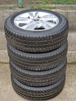 185/60/16 Originál alu kola Škoda Rapid 5x100 - 3