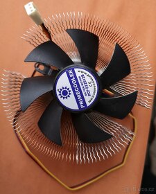 PC díly- DDR400, chladič, CPU, zdroj, deska Intel - 3