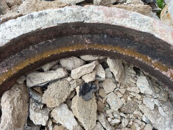 Betonovy poklop s rámem 87cm - 3