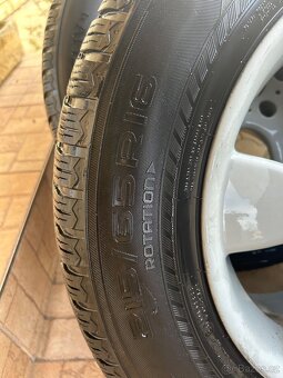 alu kola Nissan X-trail, pneu 215/55 R16 - 3
