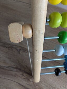 Dřevěné počítadlo z ikei - 3
