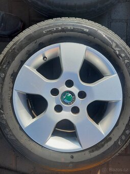 Alu kola hlinikově disky Škoda Octavia 2 6,5x15 et 50 5x112 - 3