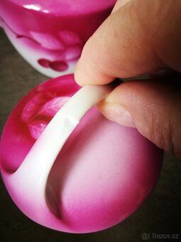 Starožitný stínovaný porcelán - 3