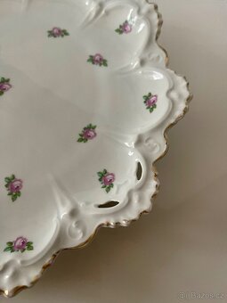 Porcelánová sada MZ Altrohlau tác+ talířky - 3