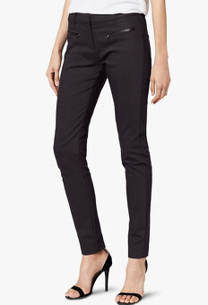 Černé elegantní pružné skinny kalhoty Tommy Hilfiger 40 - 3