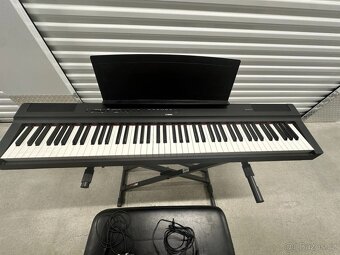 Digitální piano Yamaha P-125 – kompletní sada, záruka do 202 - 3