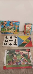 Puzzle, Tangram, dřevěný labyrint, vyšívání - 3