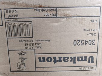 Stolní vrtačka-NOVÁ, Grizzly - 3