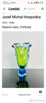 Skleněná váza - 3