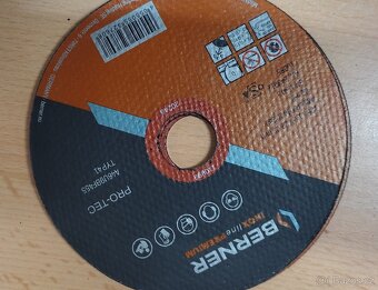 Řezné kotouče 230/2 a 125/1 - 3