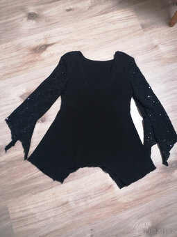 Společenská halenka s flitry - 3