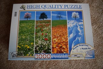 Puzzle 3000 4roční období High quality control - 3
