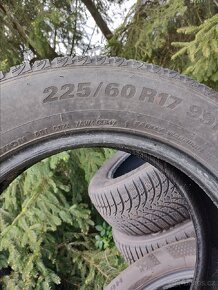 Prodám zimní pneu kumho 225/60 r17 - 3