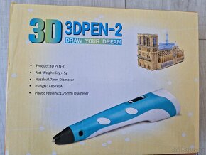 3D pero, nové - kreativní hračka, pošta 30kč - 3