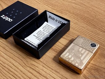 Zapalovač Zippo – Flying Eagle - 3