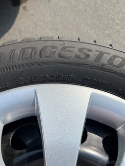 Sada zimních kol 5x112 205/60/16 Bridgestone 5.7mm - 3
