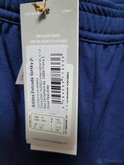 Nové adidas kratasy,vel.152 - 3