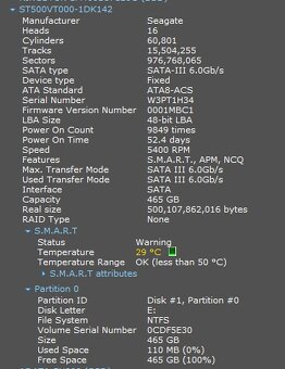 HDD DO NOTEBOKU I DO POCITACE 500.GB BEZ VADNYCH SEKTORU - 3
