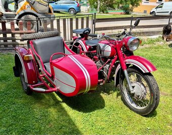 Dněpr MT 12 - hnaný sidecar, zpátečka - 3