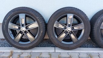 Alu kola 5x112 r16, Star, originál Škoda Octavia III - 3