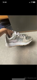 Adidas Sneakersy Chaos J EF7224 Stříbrná - 3