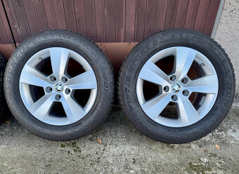 originální ALU kola škoda orion 5x112 - 3