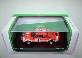 Model ŠKODA 180/200RS Rallye Škoda 1974 Abrex 1/43 - 3