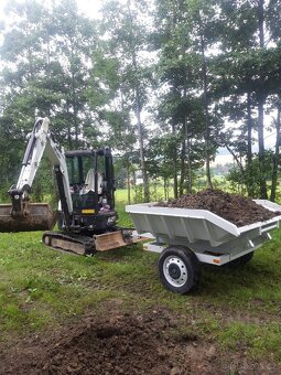 Dempr k bagru, sklápěcí vozík, kára - 3