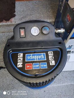 Prodám Bezolejový kompresor Scheppach HC 24 V -10 Barů... - 3