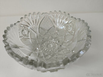 Mísa průhledná broušená - 3