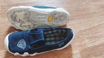 Modré papuče Befado vel. 34 - 3