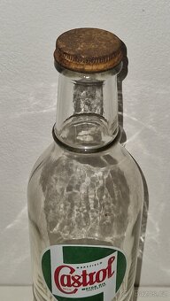 Castrol - originální stará láhev - 3