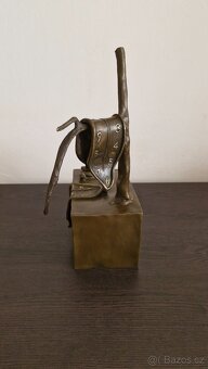 Dali  - Tekoucí hodiny 2 - bronz - 3