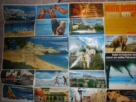 Velky reklamní plakát německé cestovky pro rok 1971 - 3
