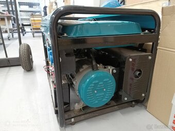Prodám elektro centrálu 5,5kW na benzín/LPG/GNG - 3